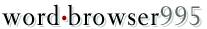 Wordbrowser995 logo